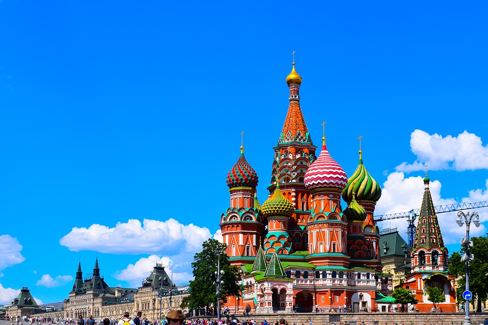 Moskva i St Peterburg, Rusija - Moskva