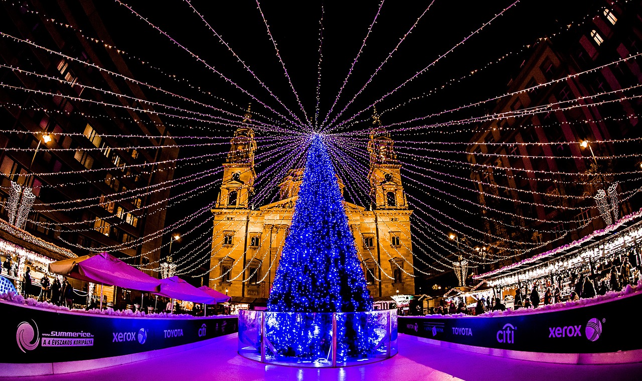 Budimpešta - Božićni vašar, Mađarska - 23.12.2023.